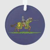 Lading Medieval Knight Ornament (achterkant)
