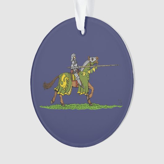 Lading Medieval Knight Ornament (voorkant)