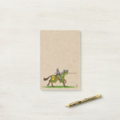 Lading Medieval Knight Post-it® Notes (Op bureau)