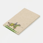 Lading Medieval Knight Post-it® Notes (Schuin)