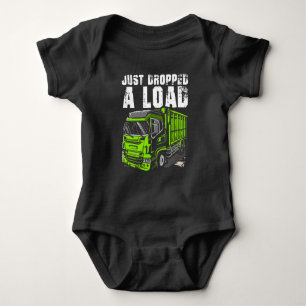 Lading Truck Driver Funny Trucker Driving Romper