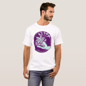 Lading van amethystkristallen t-shirt (Voorkant volledig)