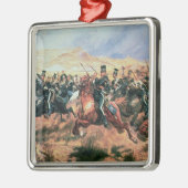 Lading van de lichtbrigade metalen ornament (Links)