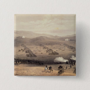 Lading van de Lichte Cavalerie Brigade Vierkante Button 5,1 Cm
