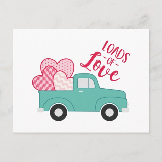 Ladingen liefde briefkaart (Voorkant)