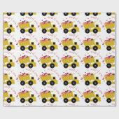 Ladingen liefde cadeaupapier (Vlak)