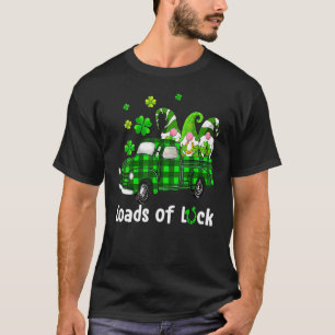 Ladingen van Luck Pset Truck Gnome Shamrock St Pat T-shirt