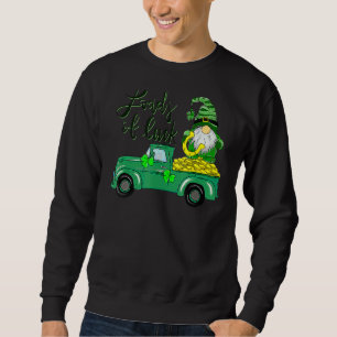 Ladingen vrachtwagen Gnome St Patrick's Day Shamro Trui