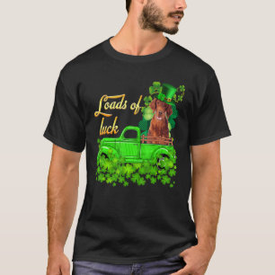 Ladingen vrachtwagen Irish Setter St Patrick S Day T-shirt