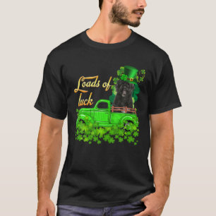 Ladingen vrachtwagen Portugees water Dog St Patric T-shirt