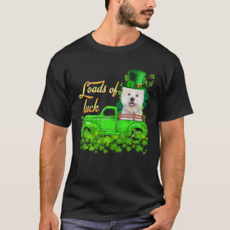 Ladingen vrachtwagenchauffeur estie St Patrick's D T-shirt