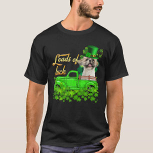 Ladingen vrachtwagenchauffeur Tzu St Patrick's Day T-shirt