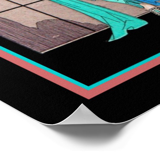 "L'admission difficile" Barbier Art Déco 16x20 (Coin)