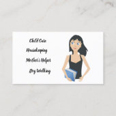 L'adolescent féminin travaillera le carte de (Dos)