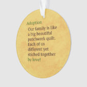 L'adoption est un patchwork (devant)
