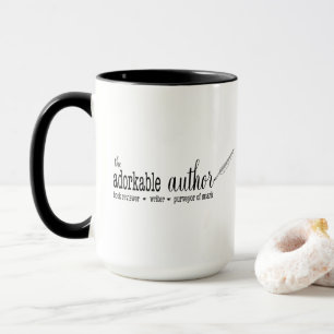 l'adorable mug de l'auteur