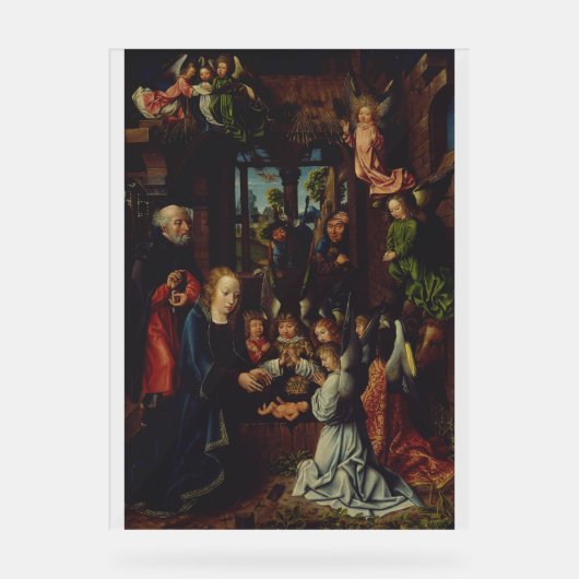 L'Adoration de l'Enfant Christ (Recto)