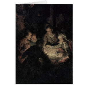 L'adoration des bergers, détail, 1646