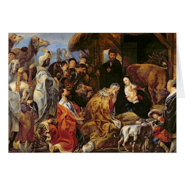 L'adoration des Magi (Devant horizontal)