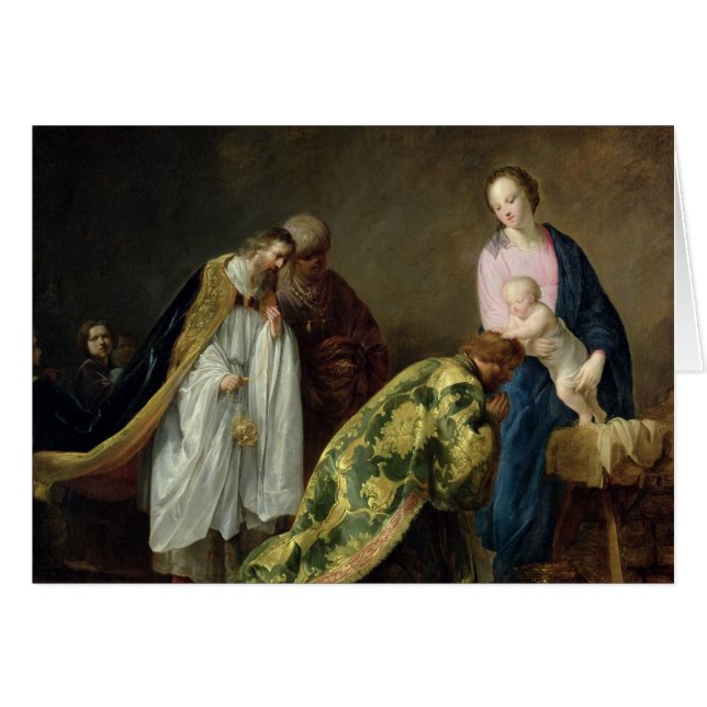 L'adoration des Magi, 1638 (Devant horizontal)