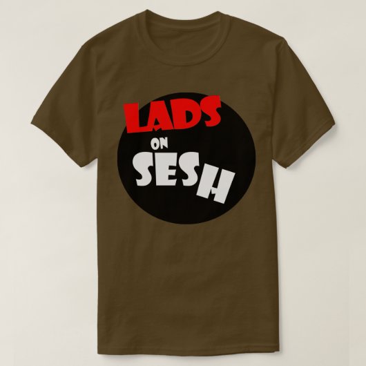 Lads op sesh t-shirt (Design voorkant)