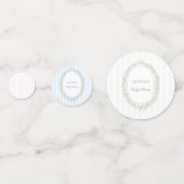 Laduree Franse Café Bonjour Bebe Groene Streep Confetti (Voorkanten)