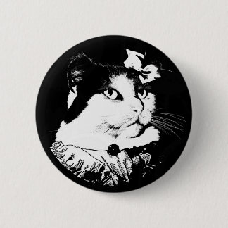 Lady Abigail Cat Button