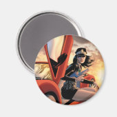 Lady Action Magnet (Recto/Verso)