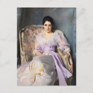 Lady Agnew van Lochnaw 1864 Dank je Briefkaart