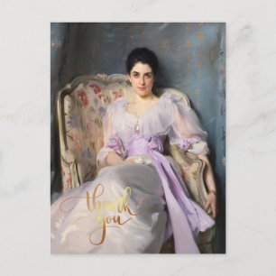 Lady Agnew van Lochnaw 1864  Dank je Briefkaart