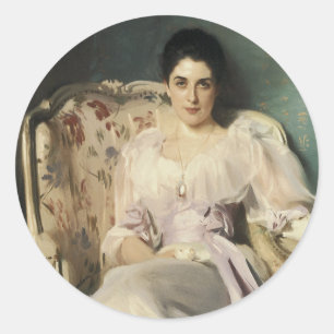Lady Agnew van Lochnaw Ronde Sticker