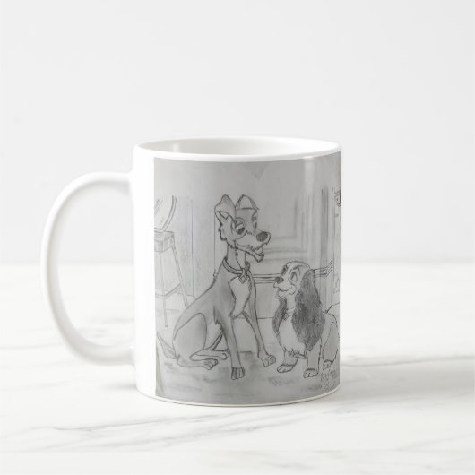 Lady and The Tramp Mug (Gauche)