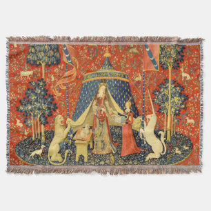 Lady and The Unicorn Middeleeuwse Wandtapijtkunst: Deken