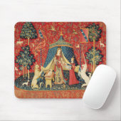 LADY AND UNICORN Lion, Fantasy Flowers, Animals Muismat (Met muis)