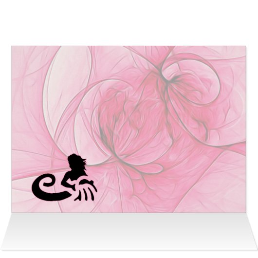 Lady Aquarius Zodiac Blank (Intérieur Horizontal (haut))