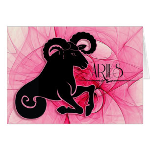 Lady Aries Zodiac Blank met Inside Art
