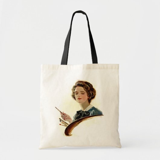 Lady Artist Tote Bag (Voorkant)