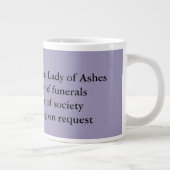 Lady Ashes, Jumbo Mug - Violet Harper (Droite)