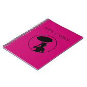 Lady Ashes Spiral-laptop Notitieboek (Linkerzijde)