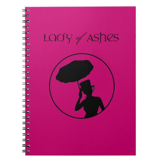 Lady Ashes Spiral-laptop Notitieboek (Voorkant)