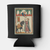 Lady Award ridder A Garland, 14e eeuw Blikjeskoeler (Achterkant)