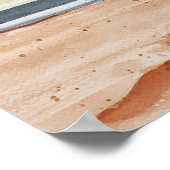 Lady Barrel Racer. Westerne prijsvraag. Poster (Hoek)