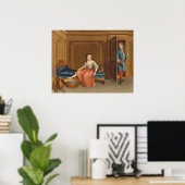 Lady & Bath - Gerardus Duyckinck Poster des Beaux- (Bureau à domicile)
