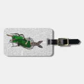 Lady Bella Rabbit met Tea 2 Bagagelabel (Voorkant horizontaal)