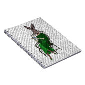 Lady Bella Rabbit met Tea 2 Notitieboek (Rechterzijde)