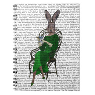 Lady Bella Rabbit met Tea 2 Notitieboek