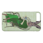 Lady Bella Rabbit met Tea 3 Case-Mate iPhone Case (Achterkant (Horizontaal))