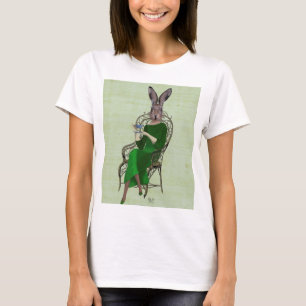 Lady Bella Rabbit met Tea 3 T-shirt