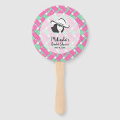 Lady Big Pet op Stripes Derby Handwaaier (Voorkant)