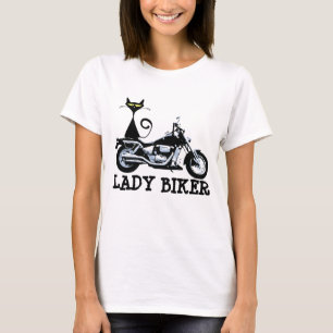 LADY BIKER, T-shirts CAT